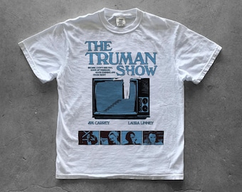 The Truman Show Shirt | Vintage 90s Movie Graphic Tee | Cult Film T-Shirt
