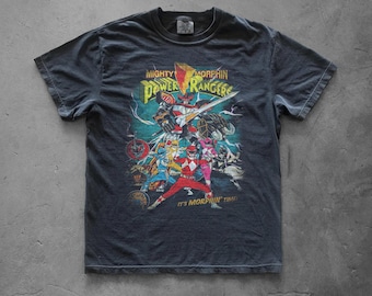 Mighty Morphin Power Rangers Shirt | Vintage 90s TV Graphic Tee