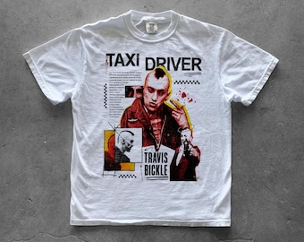 Taxi Driver Shirt | Vintage 70s Movie Graphic Tee | Cult Crime T-Shirt