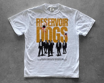 Reservoir Dogs Shirt | Vintage Crime Movie Graphic Tee | 90s Cult Film T-Shirt