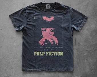 Pulp Fiction Tee, Vintage 90s Movie Shirt, Quentin Tarantino Fan Gift