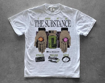 The Substance Shirt, Retro Horror Movie Tee, Vintage Graphic Comfort Colors T-Shirt