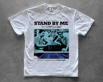 Stand by Me Graphic T-shirt | 80s Coming of Age Film Tee