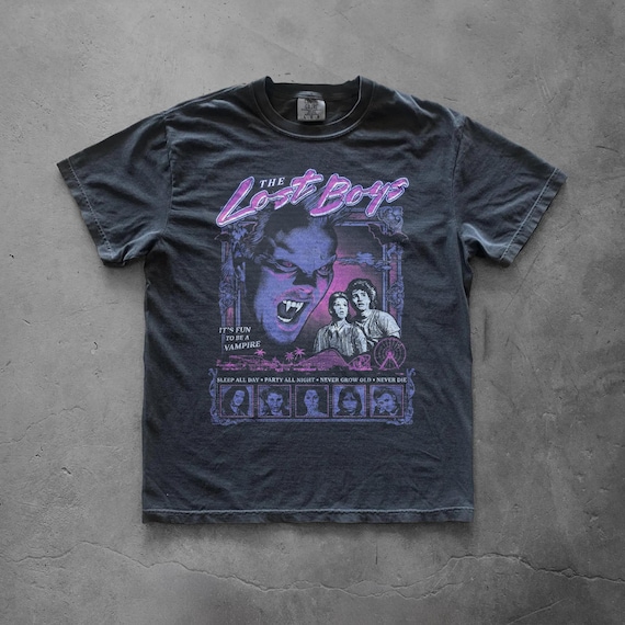 Lost Boys Shirt Vintage Horror Movie Tee 80s Vampire Retro Graphic