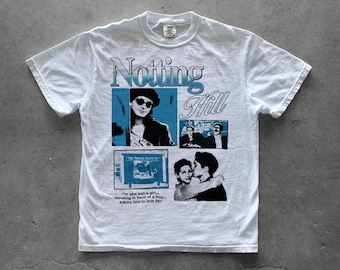 Notting Hill Graphic Tee, Romance Movie Shirt, Vintage Film T-Shirt, Comfort Colors Cotton