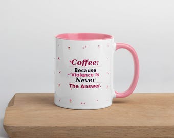 tasse de café d'infirmière | Tasse drôle RN Life | Seringue médicale, modèle stéthoscope 11 oz