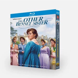 May include: Blu-ray case for the film "The Other Bennet Sister". The cover shows a woman in a blue dress with other women in period costume. The title is in white script. The case is blue with the Blu-ray logo.