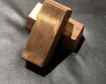 1.5ポンド（約680g）の純度99.9%の純銅インゴット