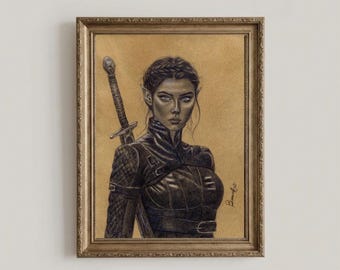 Lady Death (fine art print)