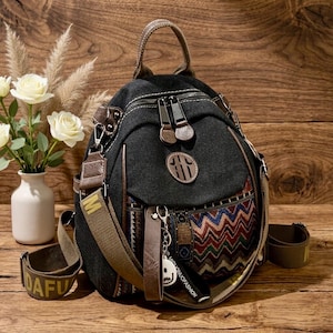 ethnic mini backpack Ethnic Backpacks