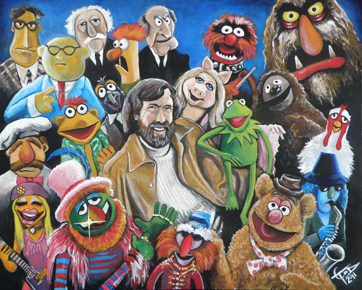 Jim Henson and the Muppets - Etsy