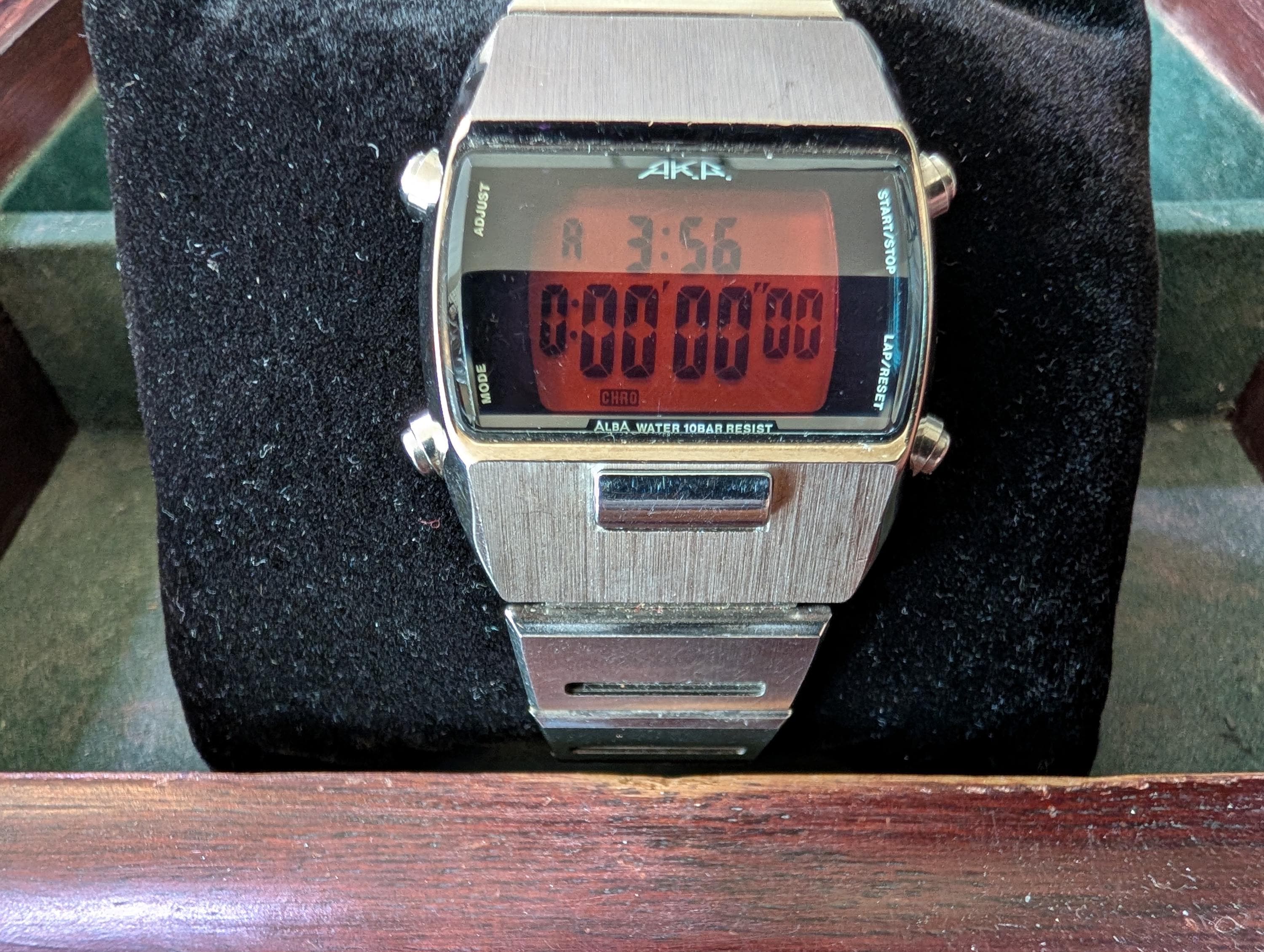 Seiko Alba Digital Watch - Etsy