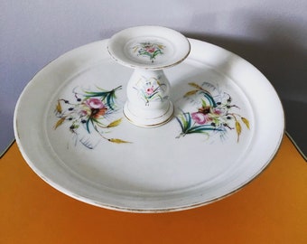 Vintage French Cake Stand - Sandwich platter