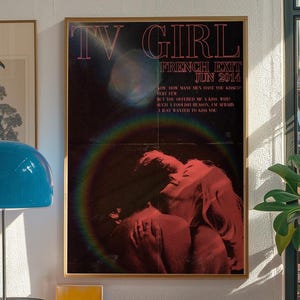 Girl Music Poster - Etsy