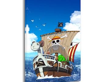 One Piece Tausend Sunny Ship Leinwanddruck: Anime Wandkunst Poster