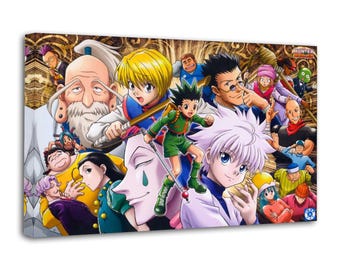 Hunter Hunter Anime Leinwanddruck: Japanischer Manga Wall Art Poster