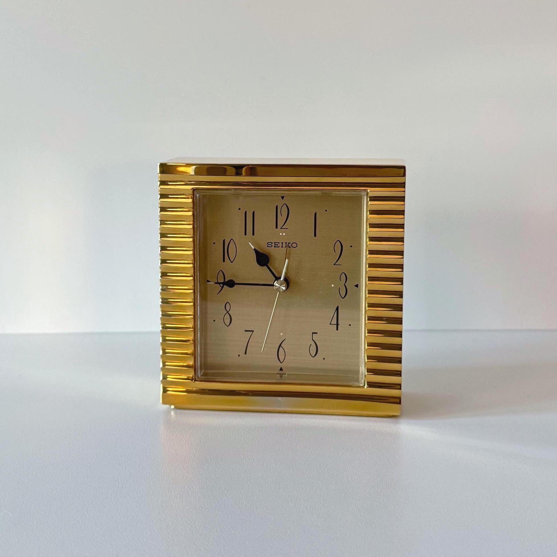 Vintage Seiko Desk Clock - Etsy