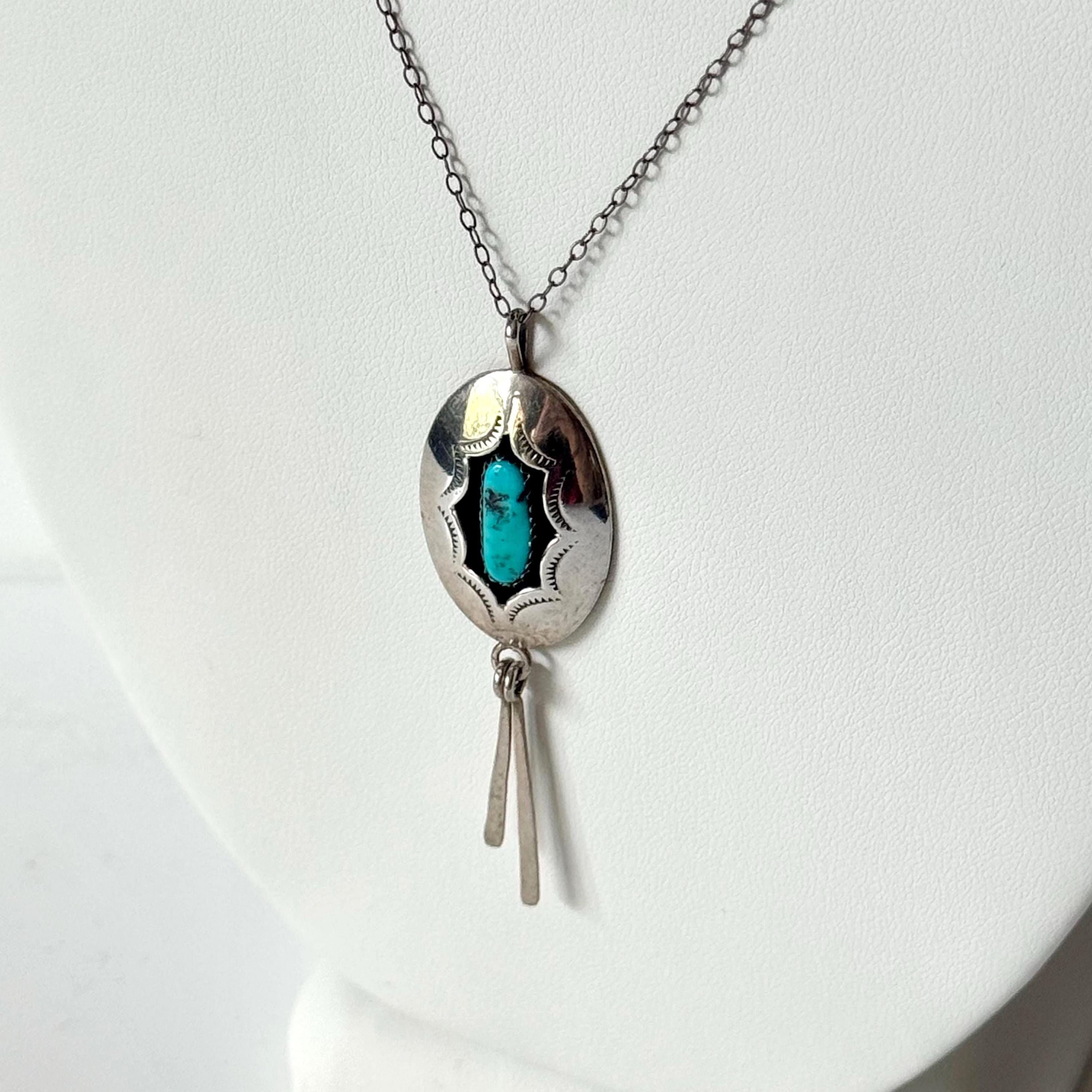 Navajo a J Pendant - Etsy Canada