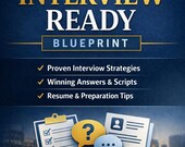 Interview Preparation Guide / Job Interview Tips / Resume Help / How to Get Hired / Career Workbook