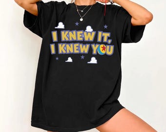 Vintage I Knew It I Knew You Png, TS Inspired Toy Story 5 Design, Woody Buzz Lightyear PNG, Retro Style Graphic, Digital Download