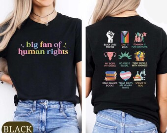 Big Fan Of Human Rights Png, Equality Png, Human RightsSvg, Social Justice Gift For Activist, LGBT Month
