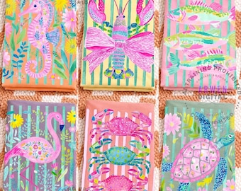 Coastal Summer PNG Bundle: Beach Vibes, Ocean Life, and Marine-Themed Designs Featuring Sardines, Lobsters, Crabs, Seahorses, Sea Turtles