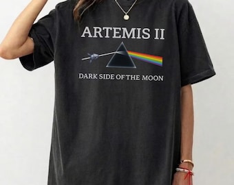 Artemis II Mission Png, Dark Side of the Moon SVG, NASA Future Moon Mission Graphic, 2026 Rocket Launch Space Design