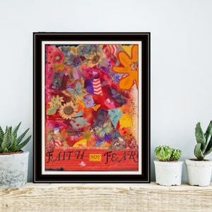 Inspirational Quotes, Motivational Quotes, Christian Quotes, Life Quotes, Bible, Wall Art, Red Yellow, Art Print, Room Decor, bedroom ideas