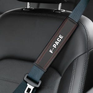 Jaguar F-PACE Car leather breathable seat belt shoulder pads car accessories