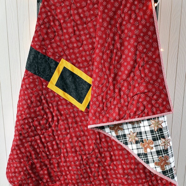 Santa Quilt Pattern Etsy