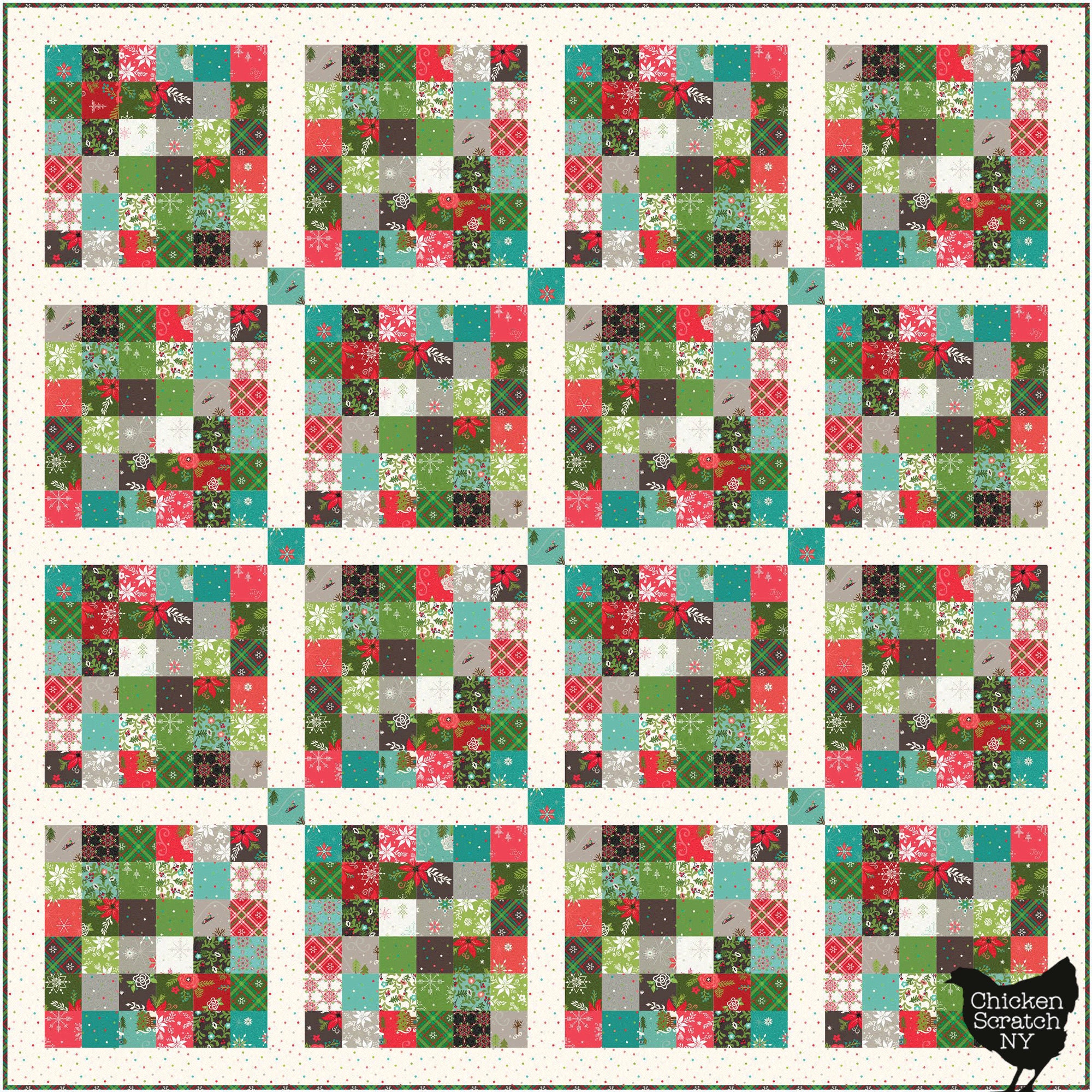 Stamp Collector Quilt Pattern, Beginner Friendly PDF Jelly Roll Quilt ...