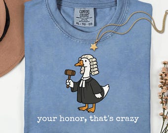 Abogado ganso PNG, diseño divertido de abogado PNG, graduación de la facultad de derecho PNG, regalo gracioso para abogado, diseño de futuro abogado, lindo gráfico legal