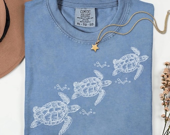 Tortuga PNG, diseño retro vintage de tortuga de los 90, océano PNG Y2K, gráfico de vida marina, playa de verano PNG, diseño de regalo para amantes de las tortugas