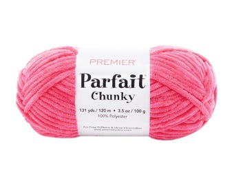 Parfait Chunky Premier Yarn #1150-23 Hibiscus 100g, 120m, 100% Polyester