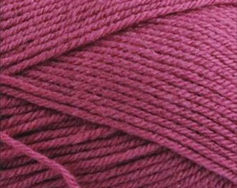Fiddlesticks 8 Ply Raspberry Acrylic Yarn (100g, 250m) – Soft, Anti-Pilling #70044