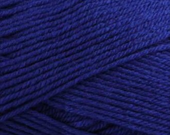 Fiddlesticks 8 Ply Cobalt Blue Acrylic Yarn (100g, 250m) – Soft, Anti-Pilling #70017