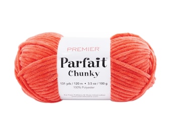 Parfait Chunky Premier Yarn #1150-11 Mango 100g, 120m, 100% Polyester