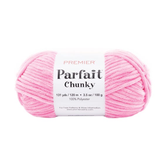 Parfait Chunky Premier Yarn #1150-08 Bubblegum 100g, 120m, 100% Polyester