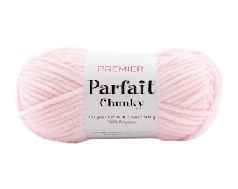 Parfait Chunky Premier Yarn #1150-03 Cotton Candy 100g, 120m, 100% Polyester