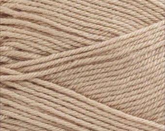 Fiddlesticks 8 Ply Latte Acrylic Yarn (100g, 250m) – Soft, Anti-Pilling #70020