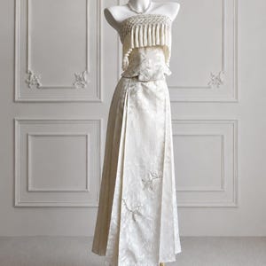 White Vintage Dress Two Piece - Etsy White Vintage Dress Two Piece - Etsy