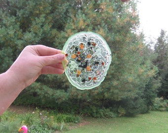 Handmade brain resin tray Halloween On The Brain