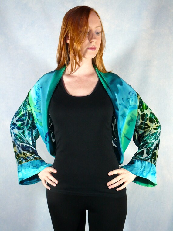 Plus size velvet shrug sale