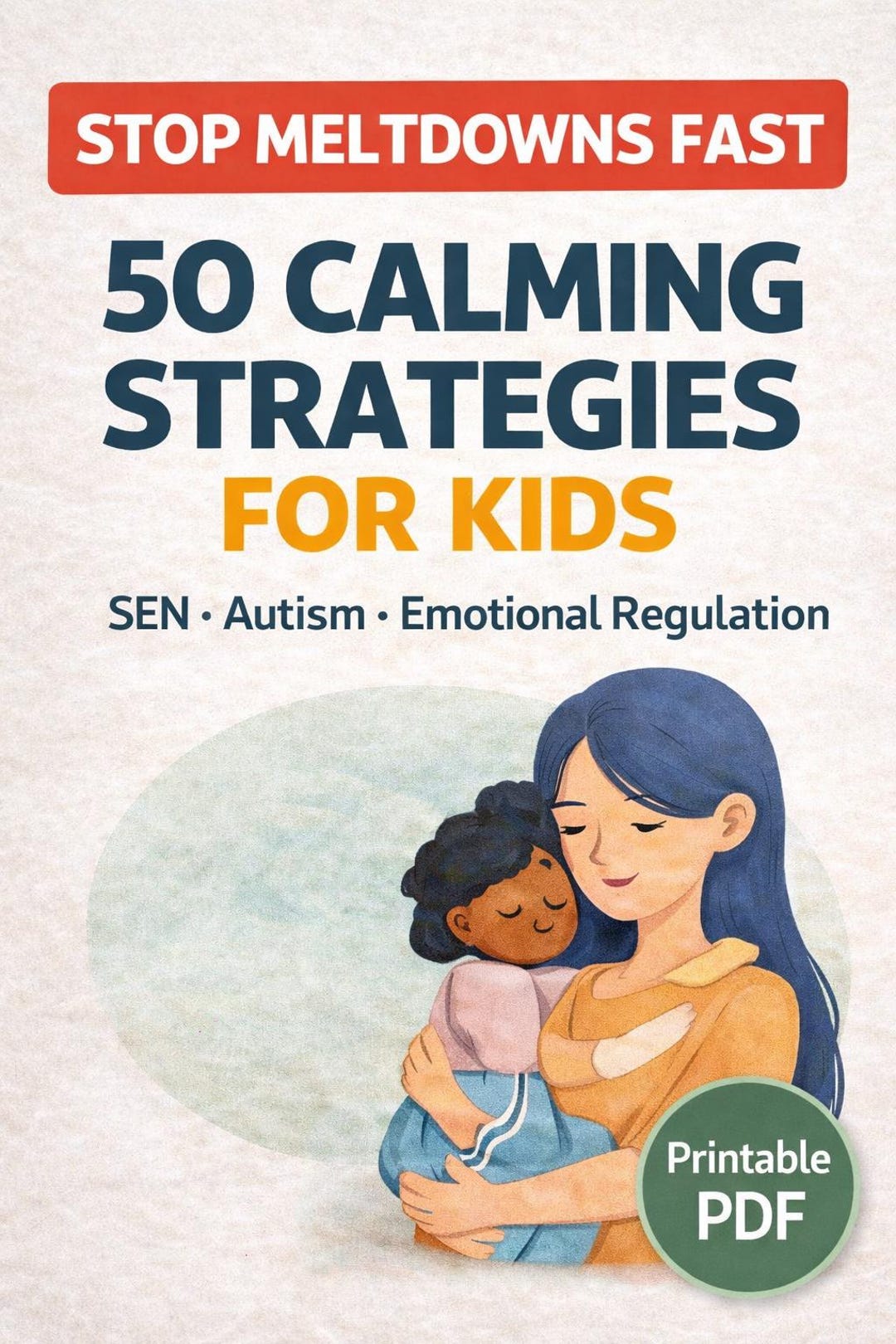 50 Calming Strategies for Kids | SEN, Autism, Emotional Regulation ...