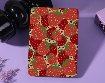 Berry Burst Personalized E-Reader Case with Strap&Clear Back Fits Kindle8/10/11/12th Colorsoft,Paperwhite 10/11/12th,Kobo Libra/Clara