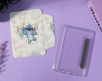 Watercolor Elf Angel Angel Detachable Magnetic Kindle Case with Strap, Clear Back, All New Model Kindle Paperwhite 10/11/12th Colorsoft