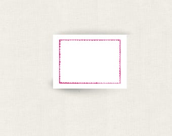 Mini notes 2.5x3.5 | enclosure cards| lunch notes| gift tags| scallop border