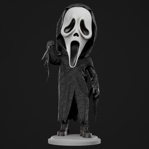 Ghost Face Statue 3D Model Print STL