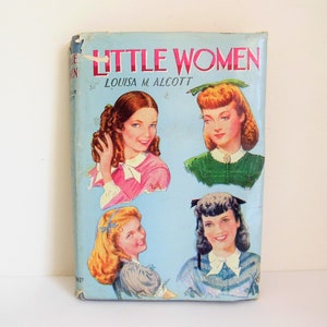 Little Women Book By Louisa M. Alcott Dean&#39;s Classics, Mid Century Edition Printed in Great Britain, Jo Meg Beth and Amy