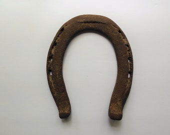 Pick ONE VINTAGE Horse Shoe RUSTY Original Forged Old Steel Wyoming Oregon Trail 